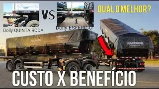 #canaldarodagem #rodotrem RODOTREM com Dolly ESFÉRICO X QUINTA RODA, QUAL O MELHOR???