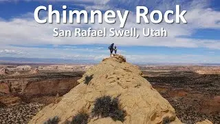 Climb Chimney Rock, San Rafael Swell, Utah