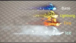 UE5 Stylized effects variation