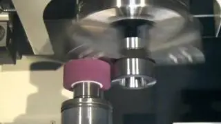 Grinding Test 2 - CNC AG-500L Internal External Grinding Turning Complex Machine -4 axes