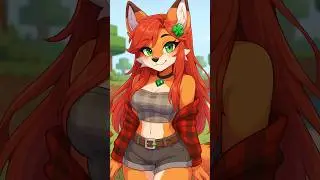 Boy turns into a fox girl