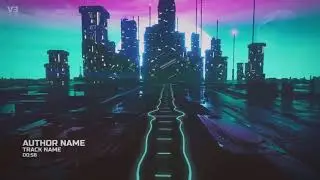 Music Visualizer - Retro