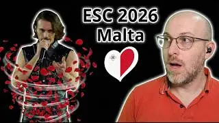 Reacting to 🇲🇹 Malta's Eurovision 2026 entry (Aidan &mdash; Bella)
