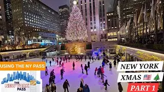 Рождество в Нью-Йорке и использование проездного NY PASS для туризма | часть 1