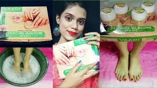 Step by step Pedicure | VAADI Herbal PEDICURE - MANICURE SPA KIT | Demo & Review | INSANE BEAUTY