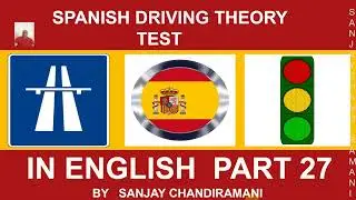 Spanish Driving Theory Test in English Part 27