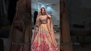 My Dream Wedding Dress 💍 | Mina Kashif Bridal Reveal ✨#weddingdress #minakashif #bridallook