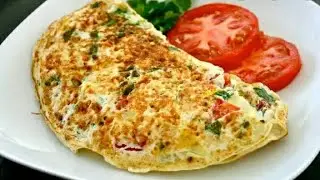 OMELETE DE FRIGIDEIRA FACIL PRONTO  EM  5 MINUTOS