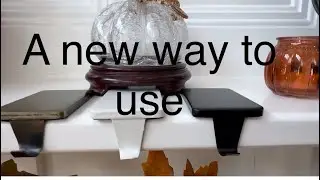 A New Use for Heavy Stocking Holders for Mantle