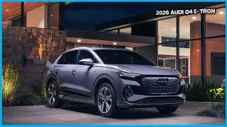 Audi Q4 e-tron 2026 года: революционный электрический внедорожник, который нельзя пропустить!
