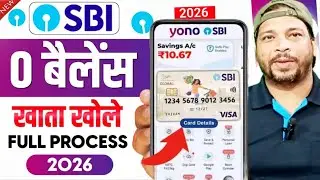 SBI Zero Balance Account Opening | How to open sbi account online | yono sbi account opening