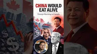 China Would Eat Canada Alive- Trump Mocks PM as &lsquo;Governor&rsquo;  Threatens Tariffs #shortsfeed #uscanada