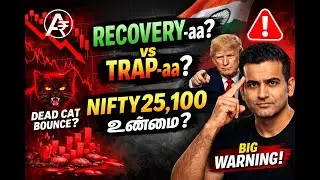 Market Recovery or Dead Cat Bounce? 🚨 Nifty 25,100 Truth | Nithin Kamath Warning | Alpha Rupee