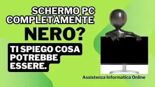 SCHERMO NERO PC? Scopri come RISOLVERE. Sub Ita-Eng