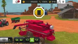 HARVESTER SE GEHU KATAYI 🚜🌾 | TRY GAM 
