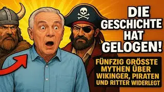 DIE GESCHICHTE HAT GELOGEN! F&uuml;nfzig gr&ouml;&szlig;te Mythen &uuml;ber Wikinger, Piraten und Ritter WIDERLEGT.