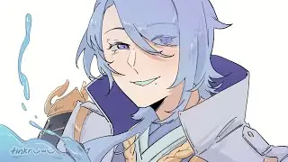 Kitchen Gun Ayato & Thoma ver. |  Genshin Impact Fan Animation