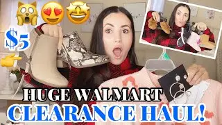 Huge WALMART CLEARANCE Haul | Walmart Clearance Try On Haul 2021 | RUN TO WALMART! 🏃🏻&zwj;♀️🤩💕