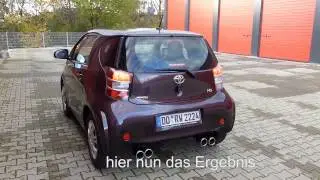 Toyota IQ Sportauspuff