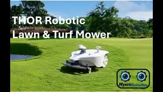 THOR Robotic Lawn & Turf Mower - by Myers Robotics in Arkansas