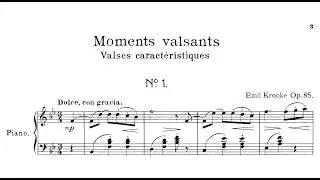 Emil Kronke | Moments valsants, Op.85