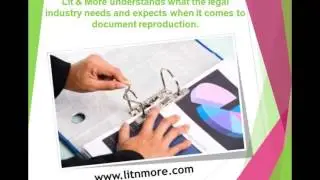 Legal Printing | Litigation Services | Lit & More
