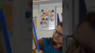 creative process - watch the full video on my channel #art #illustratorlife #painting #shorts