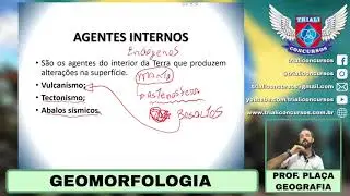 Geomorfologia - Prof Marcos Plaça - Geografia do Brasil.