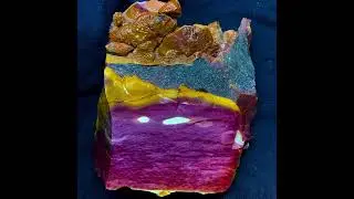 Crazy Mookaite Jasper from Australia ￼Beautiful Colors #cajunrockhound #nola #jasper #downunder