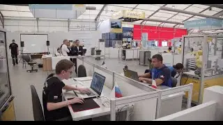 WorldSkills Kazan 2019 - FANUC supporting the skill Robot Systems Integration