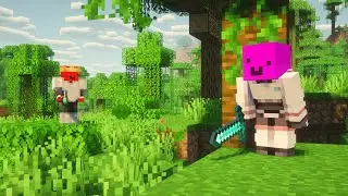 Minecraft Speedrunner VS 1 Hunter