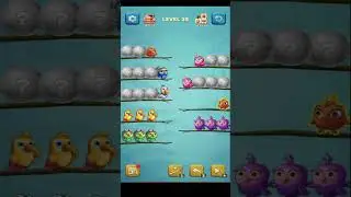 🏅BIRD SORT PUZZLE 🐦 LVL 25 🦉Gameplay Walkthrough🎮 #shorts #birdsort #birdsortpuzzle #walkthrough