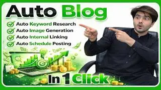 Schedule a Month content using this WP auto blog trick with a single click