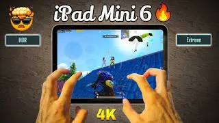 iPad Mini 6 PUBG Handcam🔥/ HD+Extreme Graphics Test in 2026😍 iOS 26.1 | PUBG|BGMI