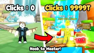 Went from 0 clicks to TRILLIONS of clicks in Russo's new game Tapper Simulator!