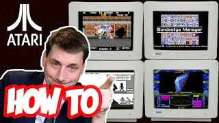ATARI ST:  Alte Spiele unter Windows zocken | HowTo | ATARI Emulator #atari #hatari #steem