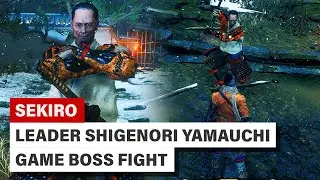 Leader Shigenori Yamauchi - Game Boss Fight - Sekiro Shadows Die Twice - Apextro Gaming