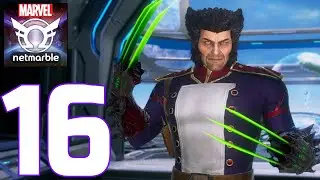 MARVEL Future Revolution - Wolverine Gameplay Walkthrough Part 16 (Android,Ios)