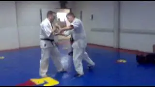 karate sparren erwin en peter boer
