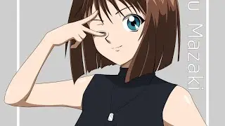 beautiful anzu Mazaki smile v3 4k