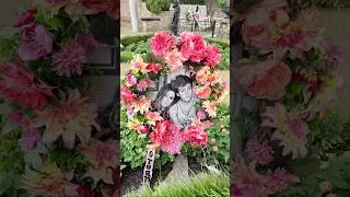 Lisa Marie Presley and Benjamin Graceland mediation garden Elvis Week #elvispresley