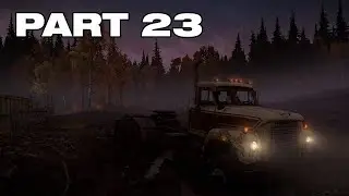 SnowRunner Gameplay Part 23 - Completing Winter Stores Contract