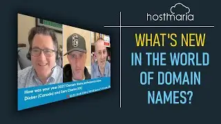 Domain Name Professionals Adam Dicker (Canada) and Sam Charles (UK) - How Was Your Year 2021?