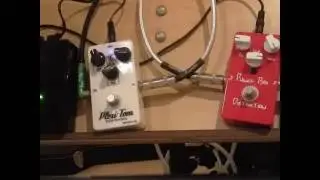 Review Tom Tone Plexi-Tom vs Tom Tone Punch Box played by Kleber K Shima
