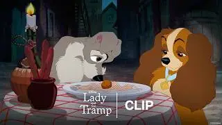 That ICONIC Spaghetti Scene | ‘Lady and the Tramp’ Official Clip
