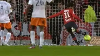Goal Ryan MENDES (74') - LOSC Lille - Montpellier H&eacute;rault SC (4-1) / 2012-13