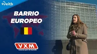 Paseando por el Barrio Europeo de Bruselas, con Irati de Irun