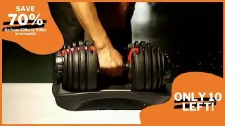 Adjustable Dumbbell (41 KG/90 LBS)