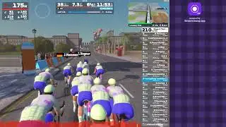 Tour De Zwift 2025 Stage 1 - London Flat
