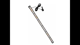 Sarı Led Lamba (Off-road / 60w / 12 Fonksiyonlu / 90 Cm)